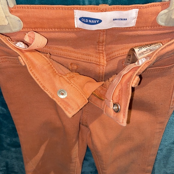 BUNDLE DISCOUNTS! 3T pilling Old Navy Ballerina Orange stretchy Jeans Denim - Picture 11 of 11